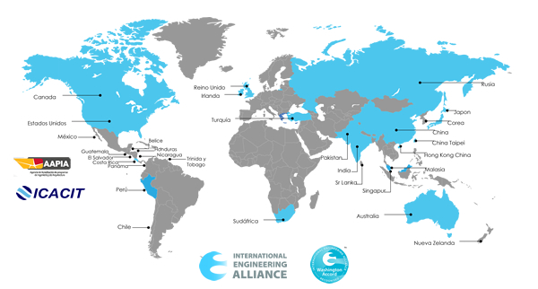 2020 Mapa Washington Accord Costa Rica